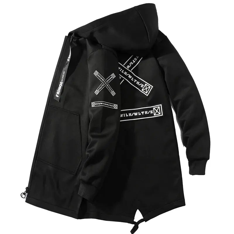 Men's Jacket Fashion Spring Autum Casual Streetwear Hoodie Jacket Men's Overalls Bomber Jacket Mens Windbreaker Coat Man Outwear - Beauty