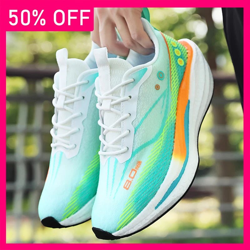 Mens Running Shoes New Fashion Non Slip Cushioning Ultra Light Outdoor Fitness Jogging Training Sneakers for Men - Beauty
