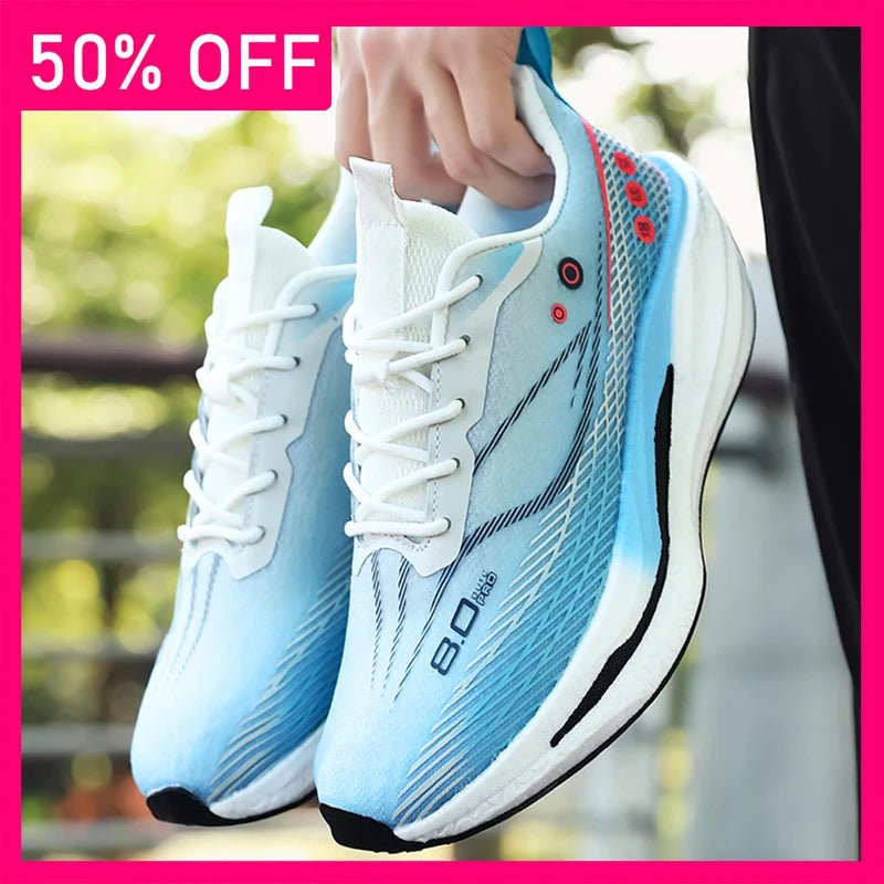 Mens Running Shoes New Fashion Non Slip Cushioning Ultra Light Outdoor Fitness Jogging Training Sneakers for Men - Beauty