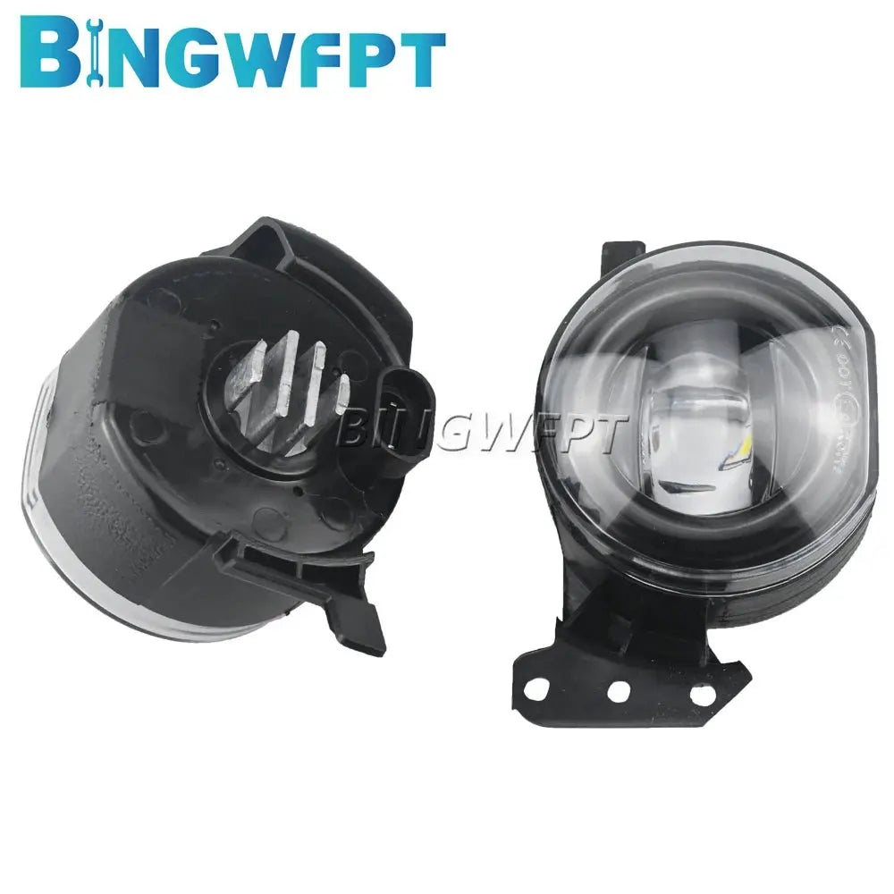 NEW Fog Lights For BMW E60 E90 E63 E46 323i 325i 525i Headlight Headlights Fog Light LED Fog Lamps Lens Foglights Accessories - Beauty