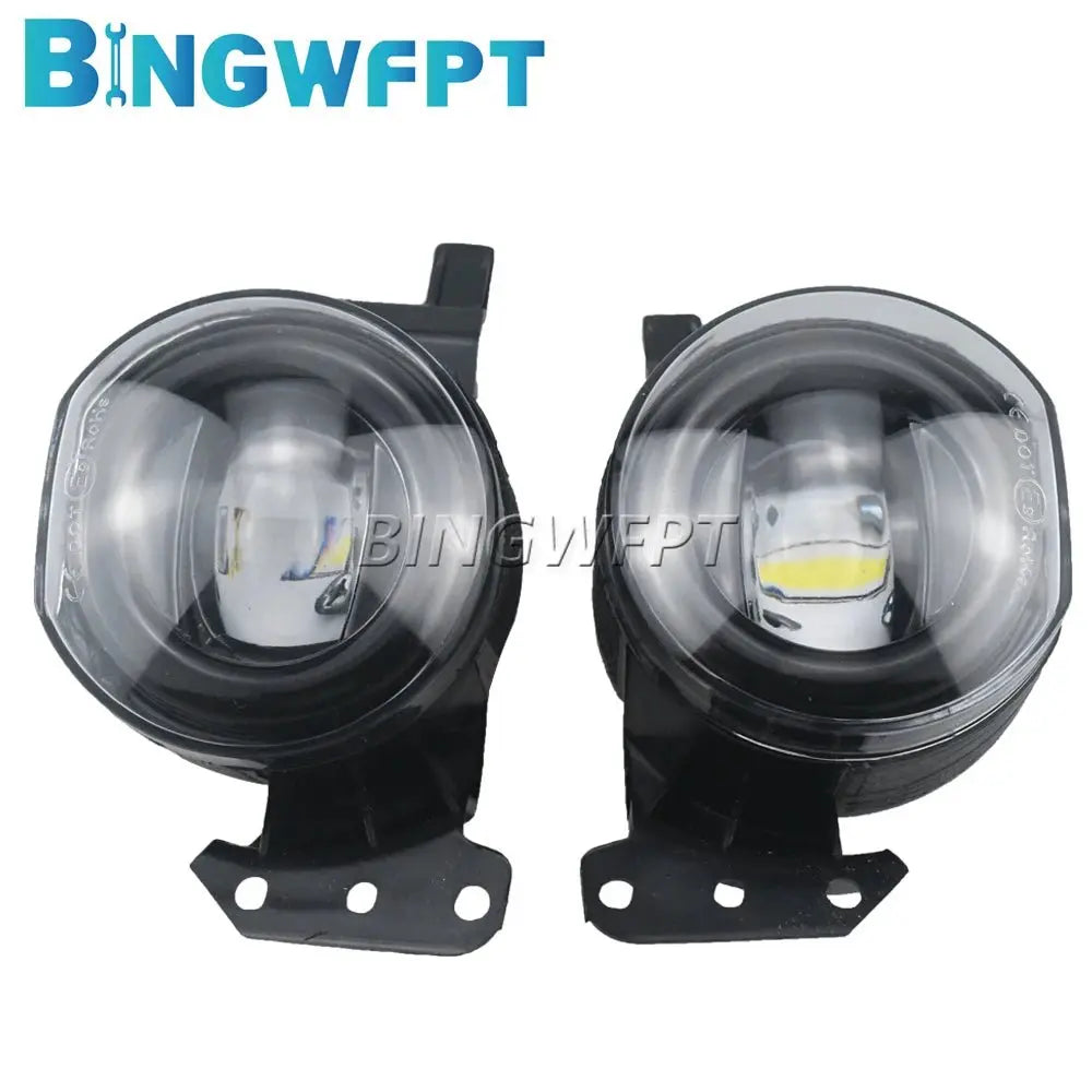 NEW Fog Lights For BMW E60 E90 E63 E46 323i 325i 525i Headlight Headlights Fog Light LED Fog Lamps Lens Foglights Accessories - Beauty