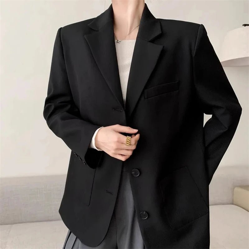 New Women's Blazer Jacket 2025 Spring Autumn Casual Design Sense Ladies Outerwear All - match Elegant Fashion Female Suit Coat - Beauty