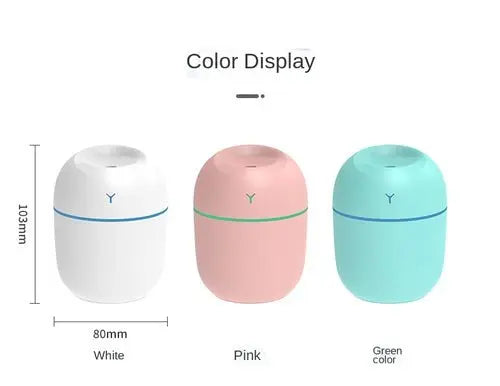 Portable Ultrasonic Humidifier USB Aroma Essential Oil Diffuser LED - Beauty