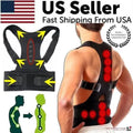 Posture Corrector Support Magnetic Back Shoulder Brace Belt Band For - Beauty
