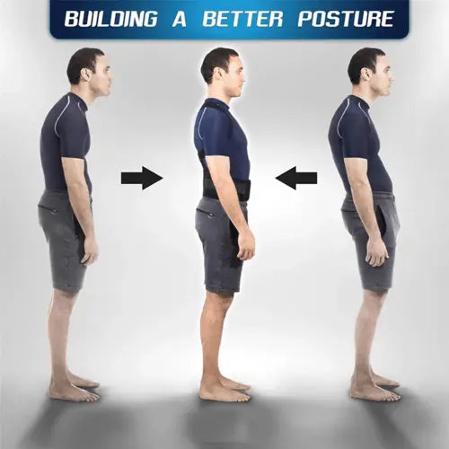 Posture Corrector Support Magnetic Back Shoulder Brace Belt Band For - Beauty