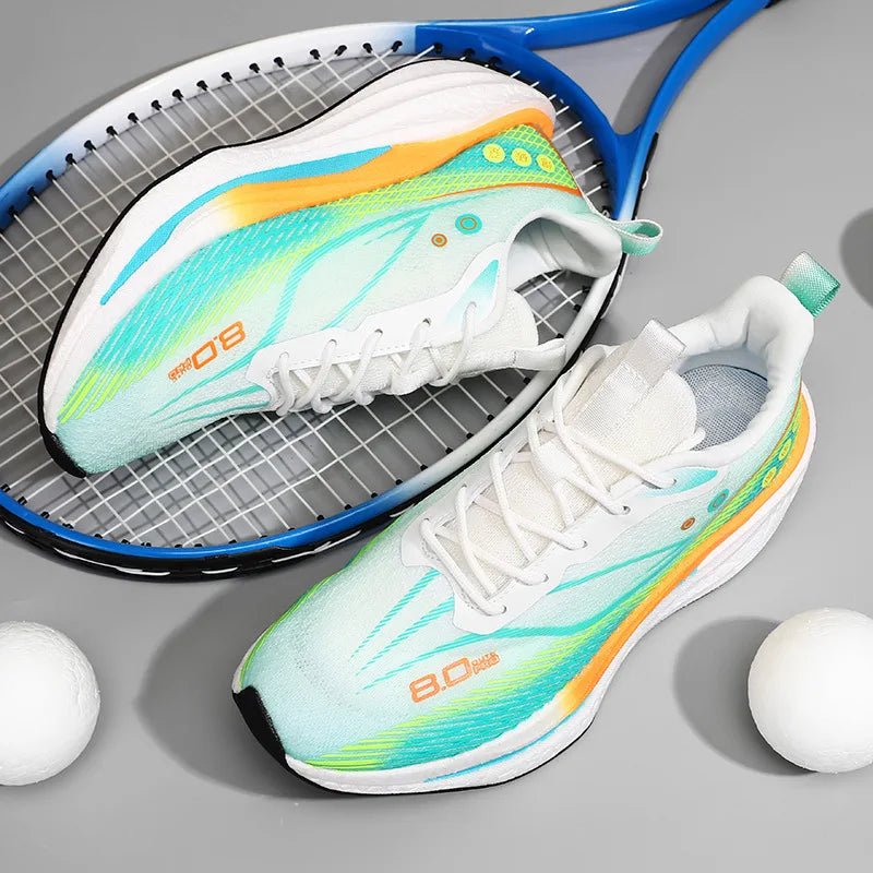 Professional Racing Running Shoes Couples Marathon Breathable Casual Sports Shoes Wear Resistant New Model Cross Border Women... - Beauty