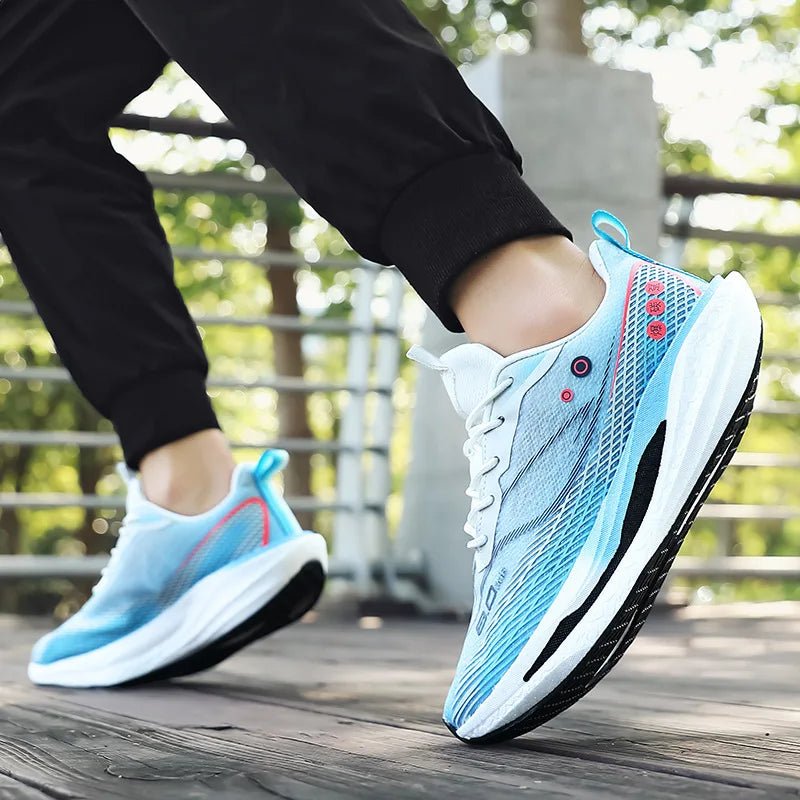 Professional Racing Running Shoes Couples Marathon Breathable Casual Sports Shoes Wear Resistant New Model Cross Border Women... - Beauty