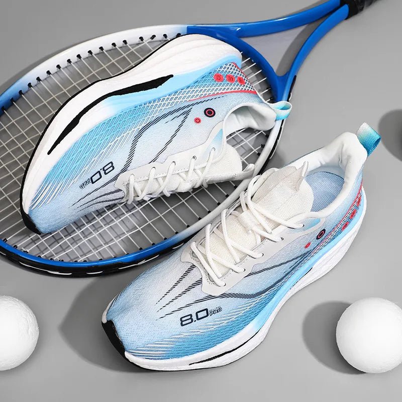 Professional Racing Running Shoes Couples Marathon Breathable Casual Sports Shoes Wear Resistant New Model Cross Border Women... - Beauty