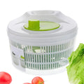 Salad Spinner Lettuce Greens Washer Dryer Drainer Crisper Strainer for Washing Drying Leafy Vegetables Kitchen Tools - Beauty
