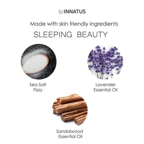 Sea Salt Fizzy deconstructed Sleeping Beauty Bath Bomb - Beauty