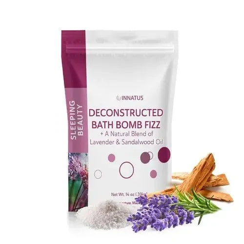 Sea Salt Fizzy deconstructed Sleeping Beauty Bath Bomb - Beauty