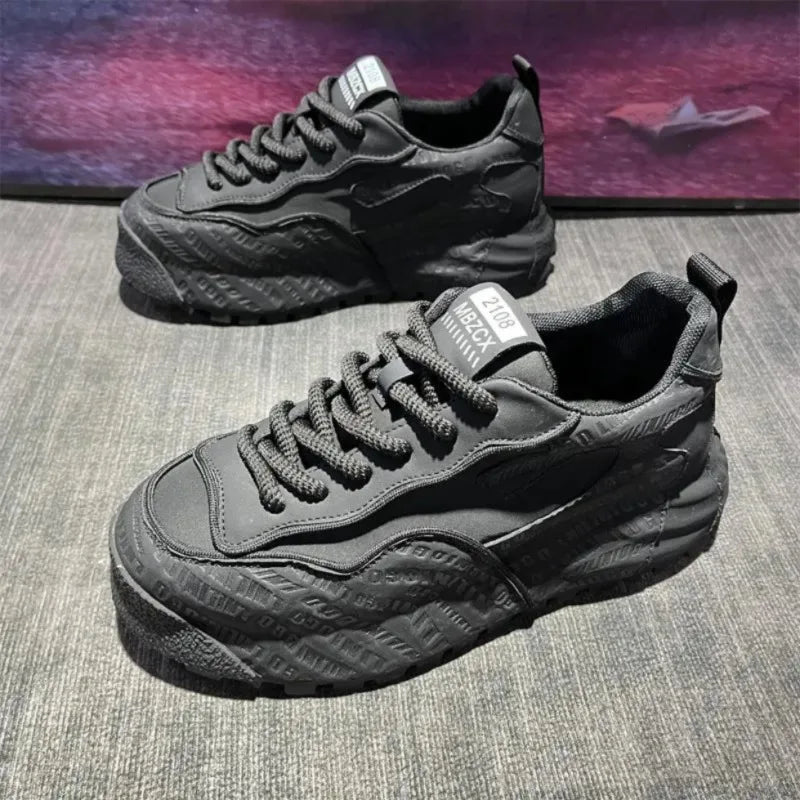 Spring and Autumn 2025 New Versatile Casual Retro Skateboarding Shoes Korean Edition Male and Female Couple Style Sports Shoes - Beauty