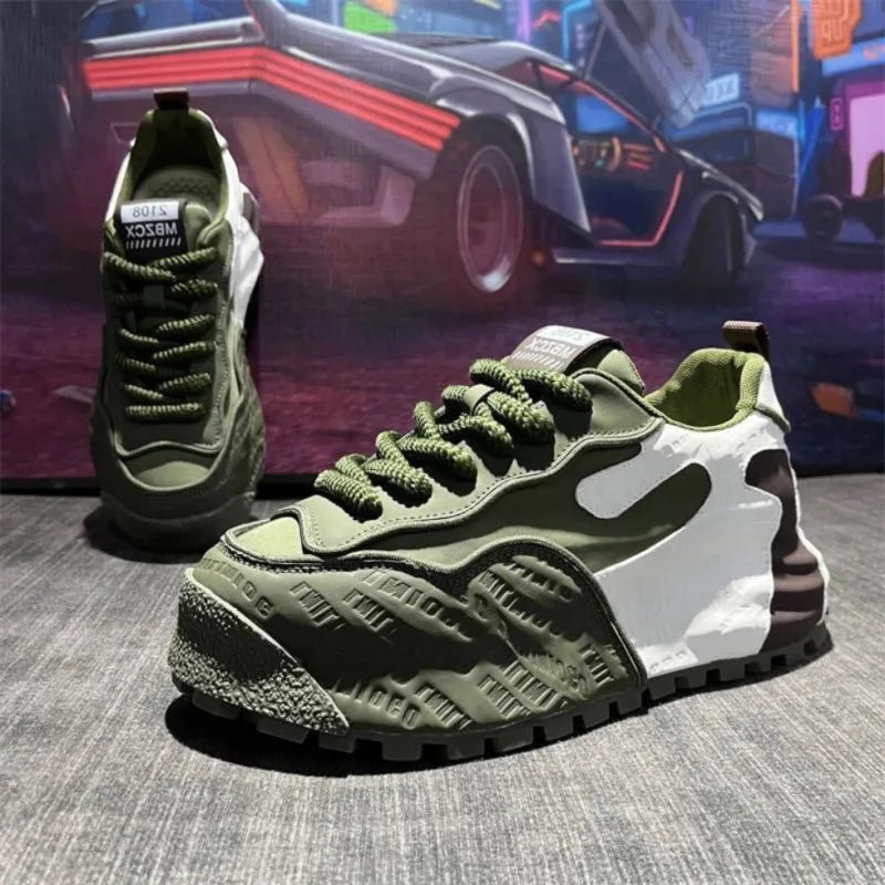 Spring and Autumn 2025 New Versatile Casual Retro Skateboarding Shoes Korean Edition Male and Female Couple Style Sports Shoes - Beauty
