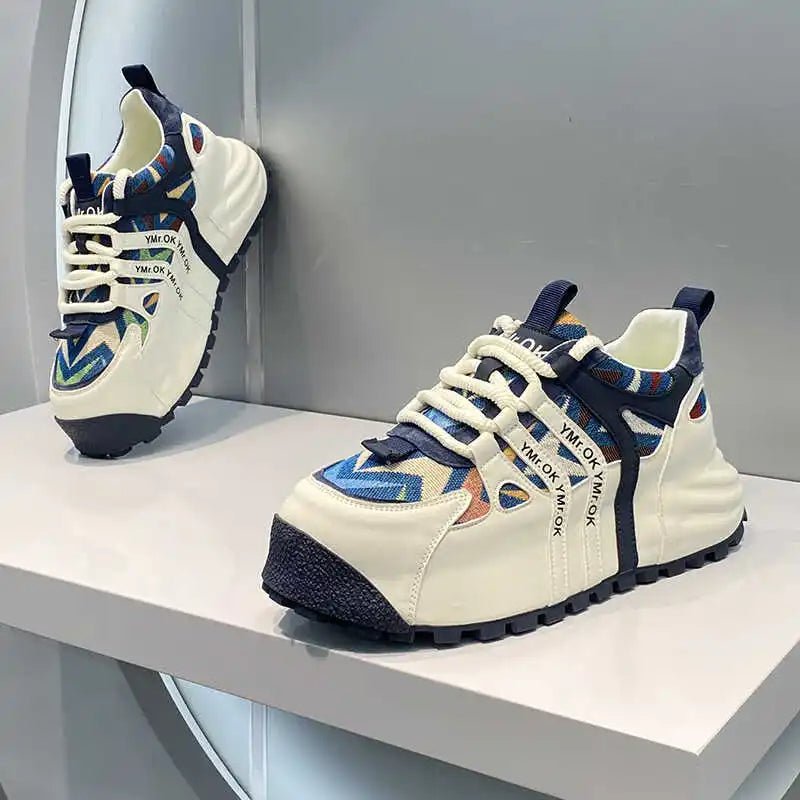 Spring and Autumn 2025 New Versatile Casual Retro Skateboarding Shoes Korean Edition Male and Female Couple Style Sports Shoes - Beauty