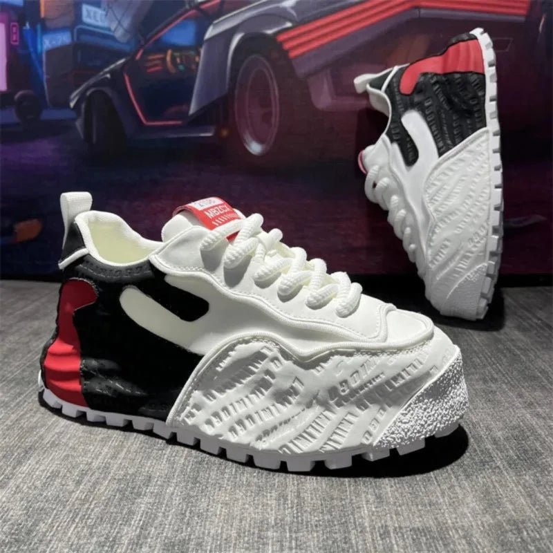 Spring and Autumn 2025 New Versatile Casual Retro Skateboarding Shoes Korean Edition Male and Female Couple Style Sports Shoes - Beauty