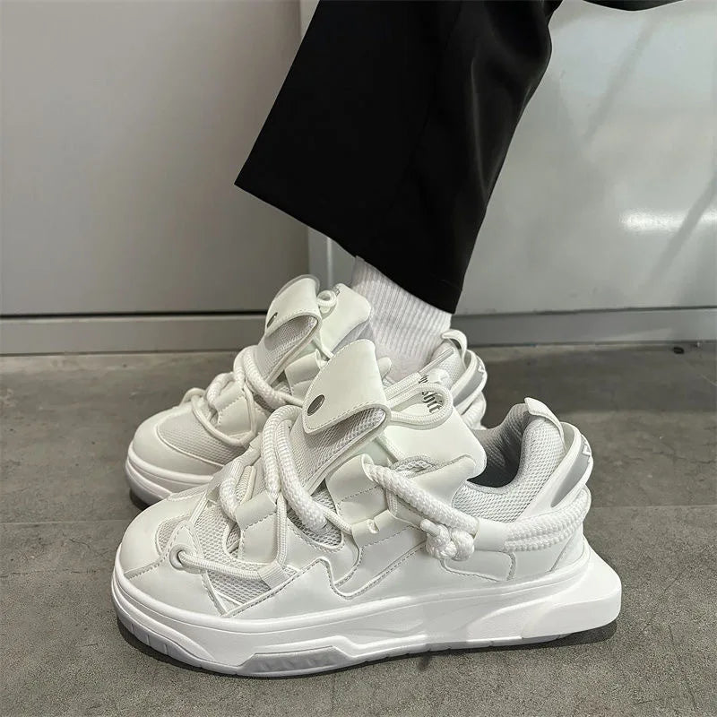 Spring and Autumn 2025 New Versatile Casual Retro Skateboarding Shoes Korean Edition Male and Female Couple Style Sports Shoes - Beauty