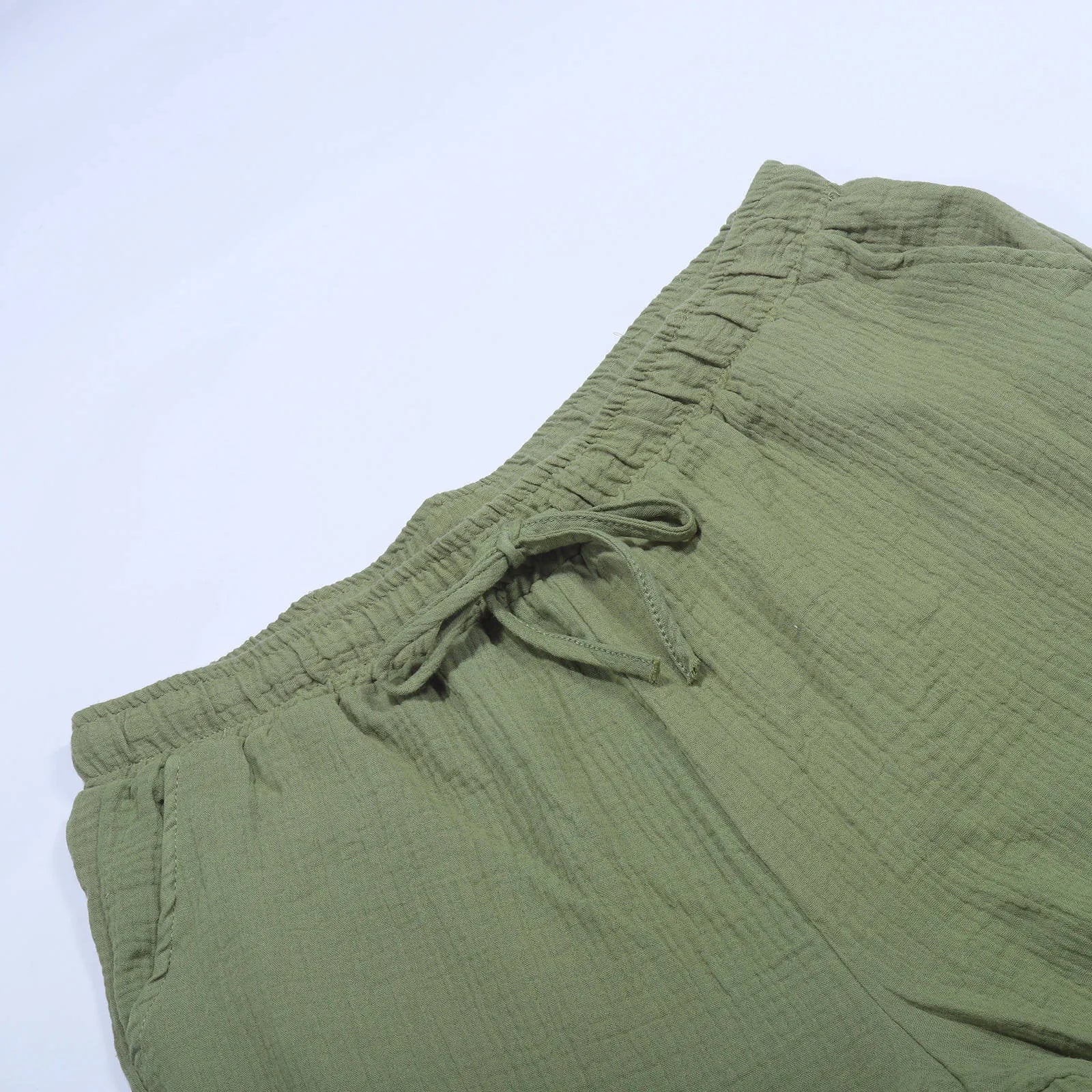 Spring Autumn Men’S Solid Casual Pocket Side Zipper Wide Leg Pants Elastic Waist Belt Loose Pants Sport Wide Leg Trousers - Beauty