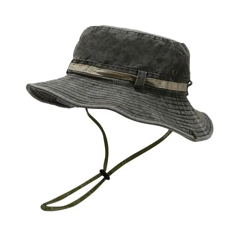 Spring Summer Cotton Solid Bucket Hat Fisherman Hat Outdoor Travel Sun Cap For Men And Women 155 - Beauty