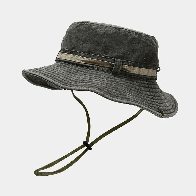 Spring Summer Cotton Solid Bucket Hat Fisherman Hat Outdoor Travel Sun Cap For Men And Women 155 - Beauty
