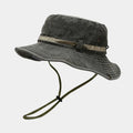 Spring Summer Cotton Solid Bucket Hat Fisherman Hat Outdoor Travel Sun Cap For Men And Women 155 - Beauty