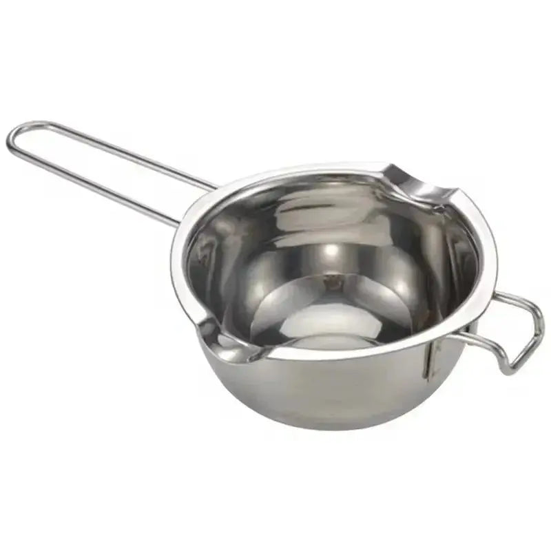 Stainless Steel Candle Wax Melting Boiler Pot with Heat Resistant Handle for Melting Chocolate Candy and Candle Making Supplies - Beauty