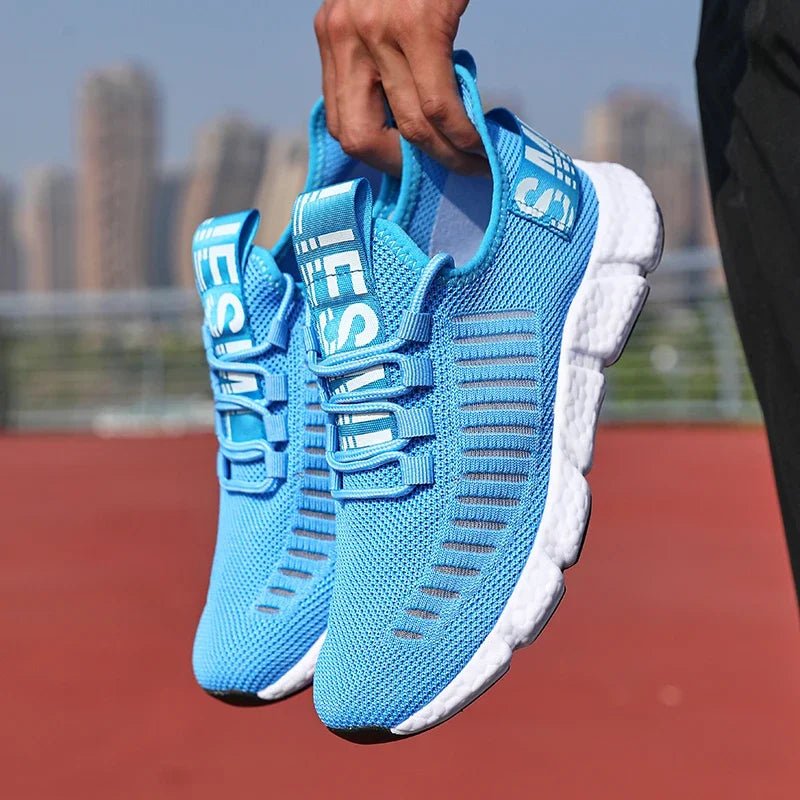 Summer Men Sneakers Lightweight Breathable Mesh Outdoor Casual Shoes Fashionable Tennis Training Shoes Men's Shoes Free Shipping - Beauty