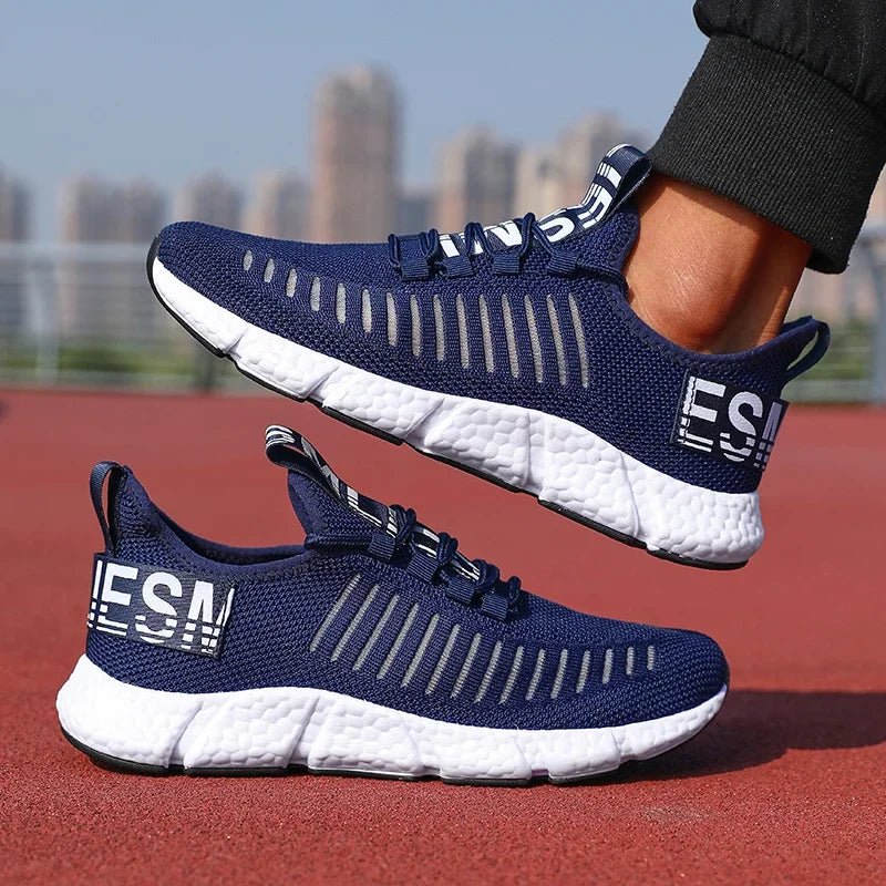 Summer Men Sneakers Lightweight Breathable Mesh Outdoor Casual Shoes Fashionable Tennis Training Shoes Men's Shoes Free Shipping - Beauty