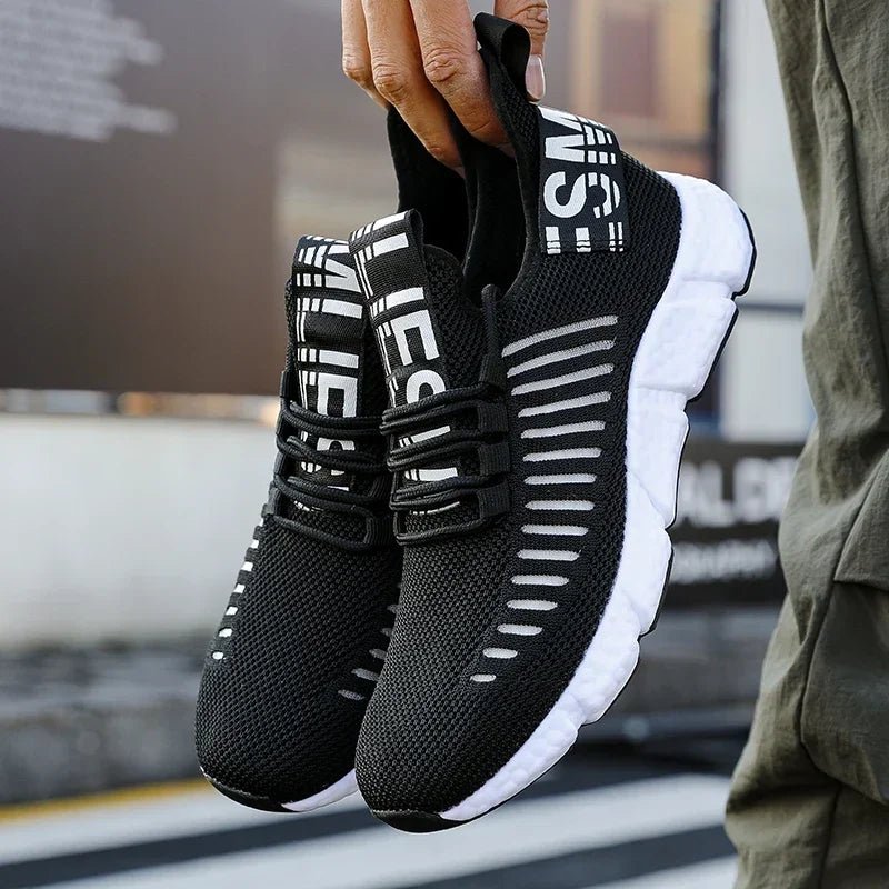Summer Men Sneakers Lightweight Breathable Mesh Outdoor Casual Shoes Fashionable Tennis Training Shoes Men's Shoes Free Shipping - Beauty