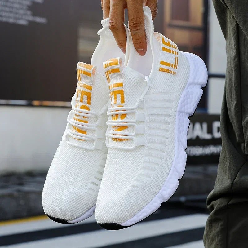 Summer Men Sneakers Lightweight Breathable Mesh Outdoor Casual Shoes Fashionable Tennis Training Shoes Men's Shoes Free Shipping - Beauty