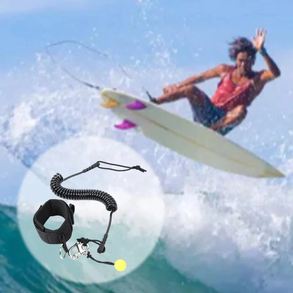Sup Board Foot Leg Rope Quick Release Surfing Stand UP Paddle Board Ankle Leash Elastic Surfboard Safety Foot Rope Accessories - Beauty
