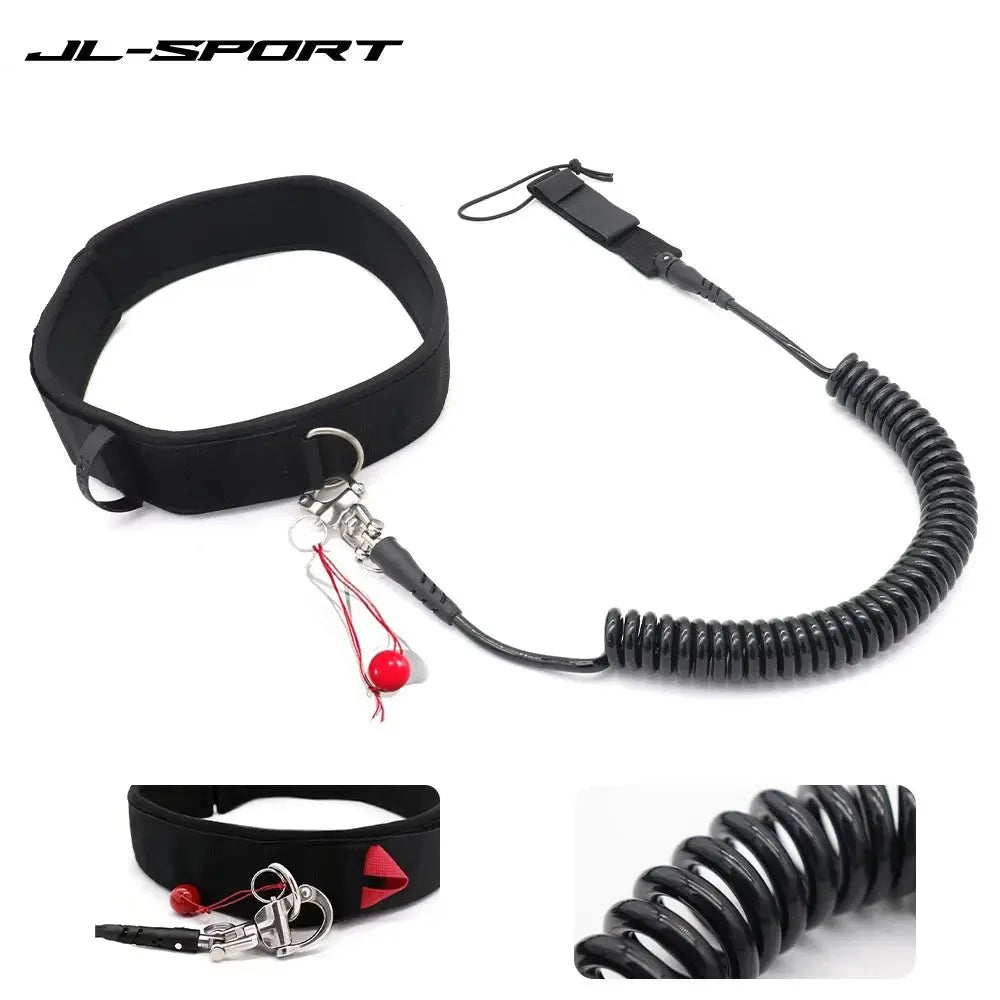 SUP Board Hydrofoil Rope Release Waist Leash Surfboard Leash Adjustable Quick Release Waist Rope For Surfboard Accessory - Beauty