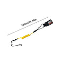 TPU Surfboard Leash Adjustable Coiled SUP Spring Wrist Strap Stand - Up Paddle Leg Rope Shortboard Longboard Surfing Accessories - Beauty