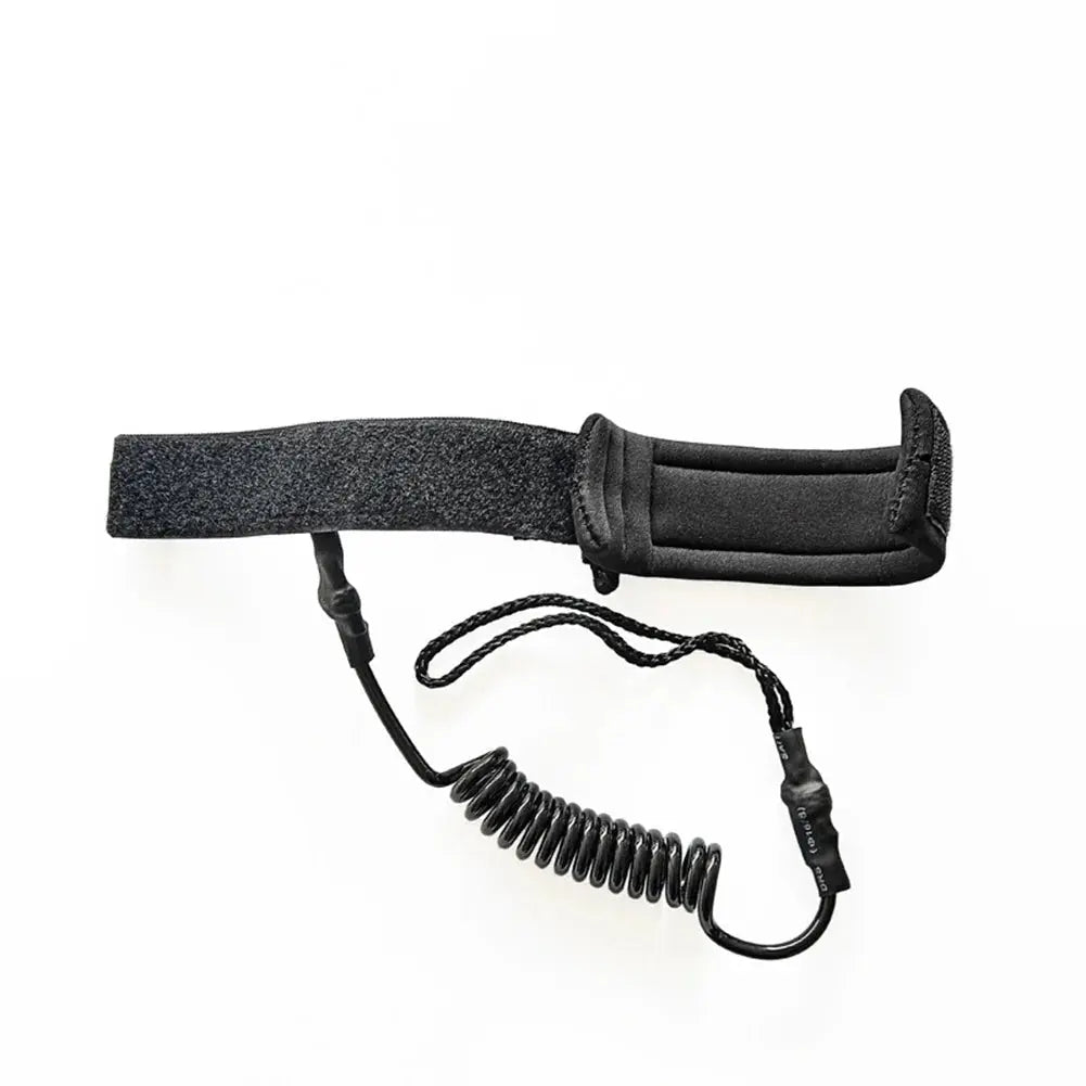 TPU Surfboard Leash Adjustable Coiled SUP Spring Wrist Strap Stand - Up Paddle Leg Rope Shortboard Longboard Surfing Accessories - Beauty