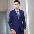 TTT - 10503 - T - Wholesale Two Business Suit Wedding Men Suits Bank Office Workwear Men's Clothing Formal Male Blazers High - quality - Beauty