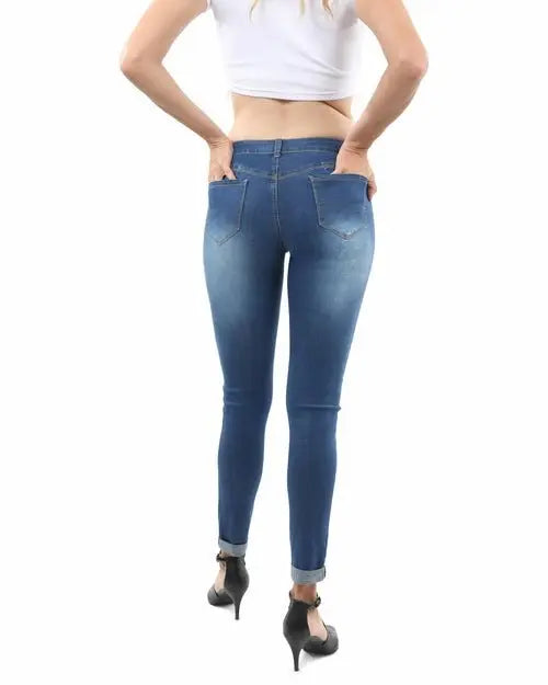Wallace Skinny Jeans - Navy - Beauty