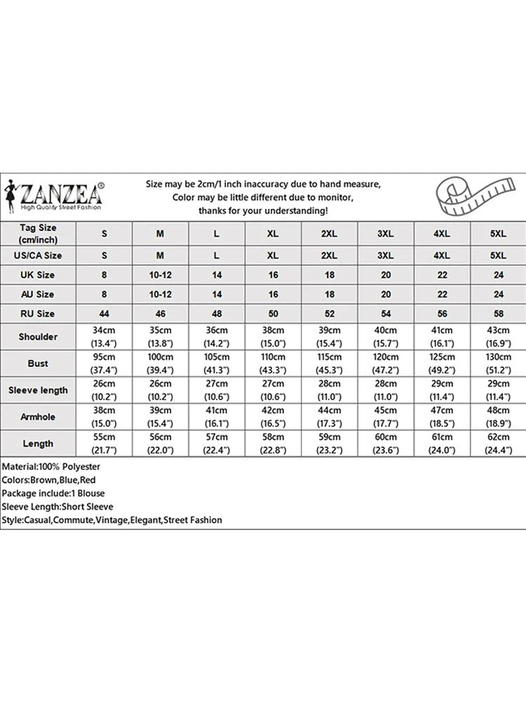 ZANZEA Summer Fashion Embroidered Openwork Blouses Women Casual V - Neck Short Sleeve Hollow Out Lace Blusas Mujer Solid Chemises - Beauty